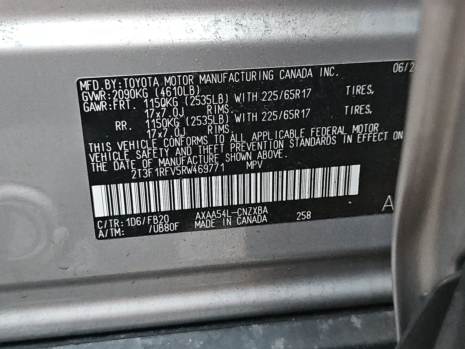 2024 Toyota RAV4 LE AWD