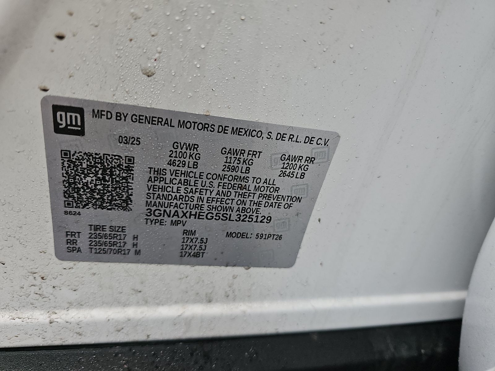 2025 Chevrolet Equinox LT FWD