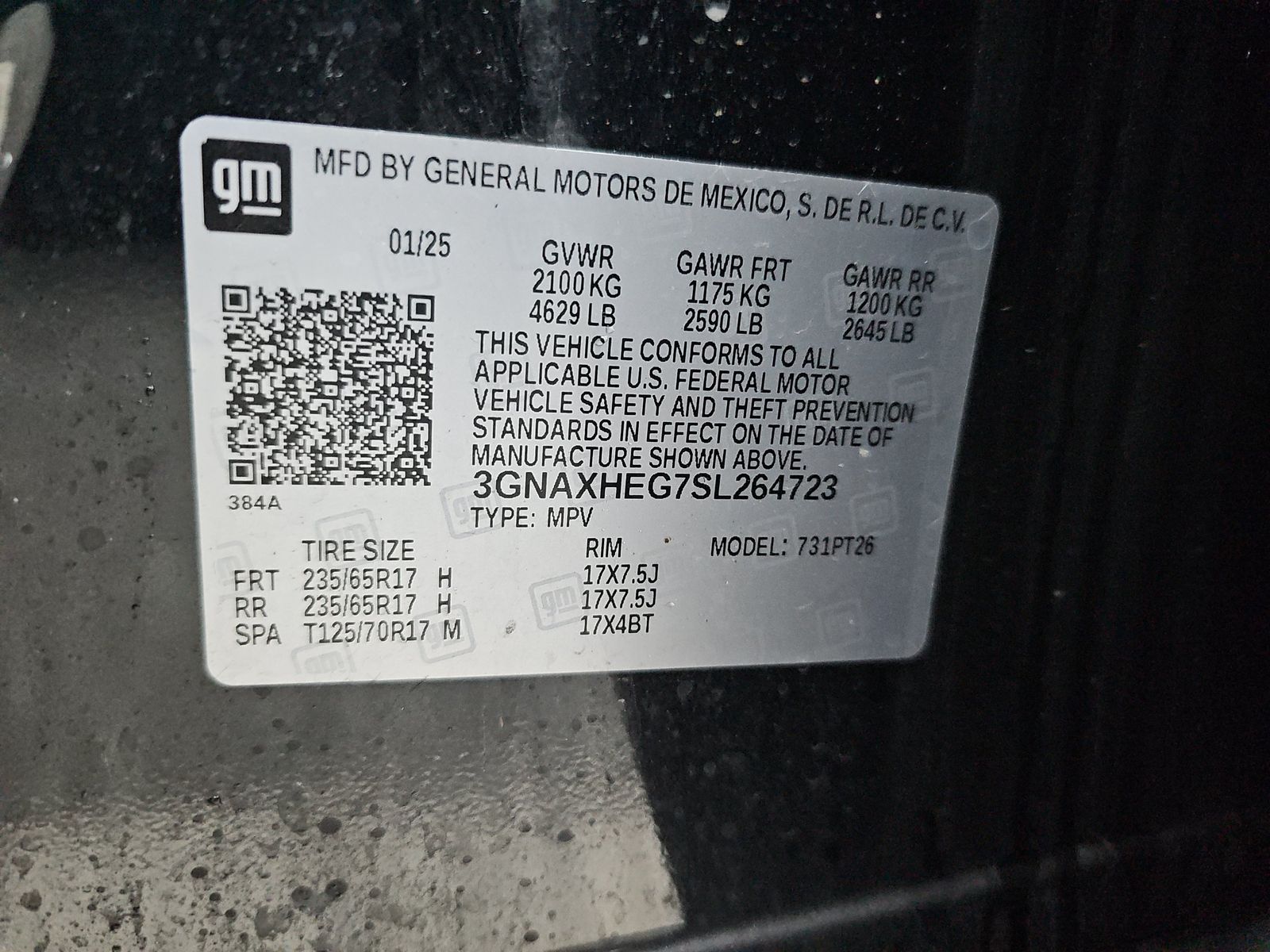 2025 Chevrolet Equinox LT FWD