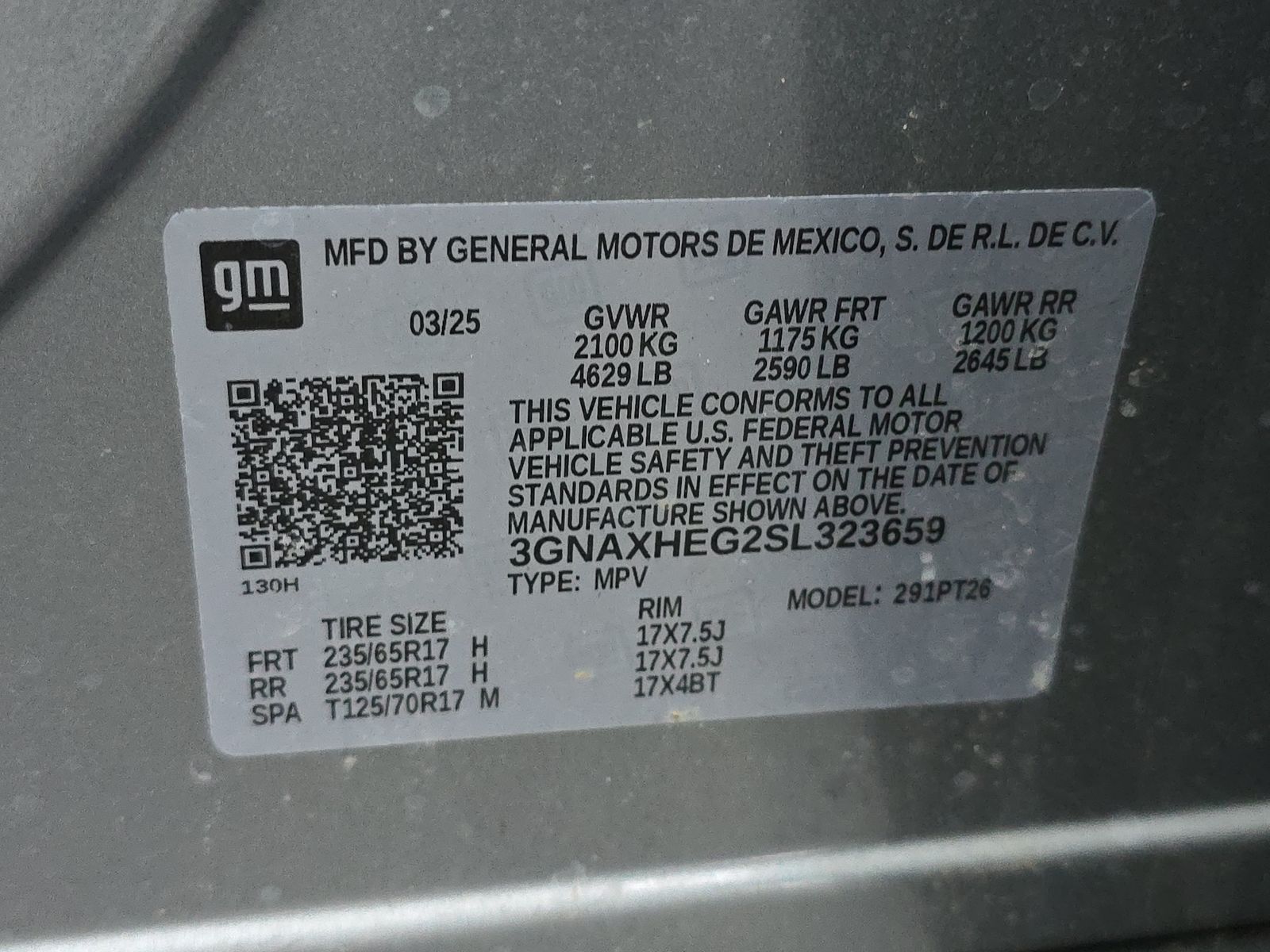 2025 Chevrolet Equinox LT FWD