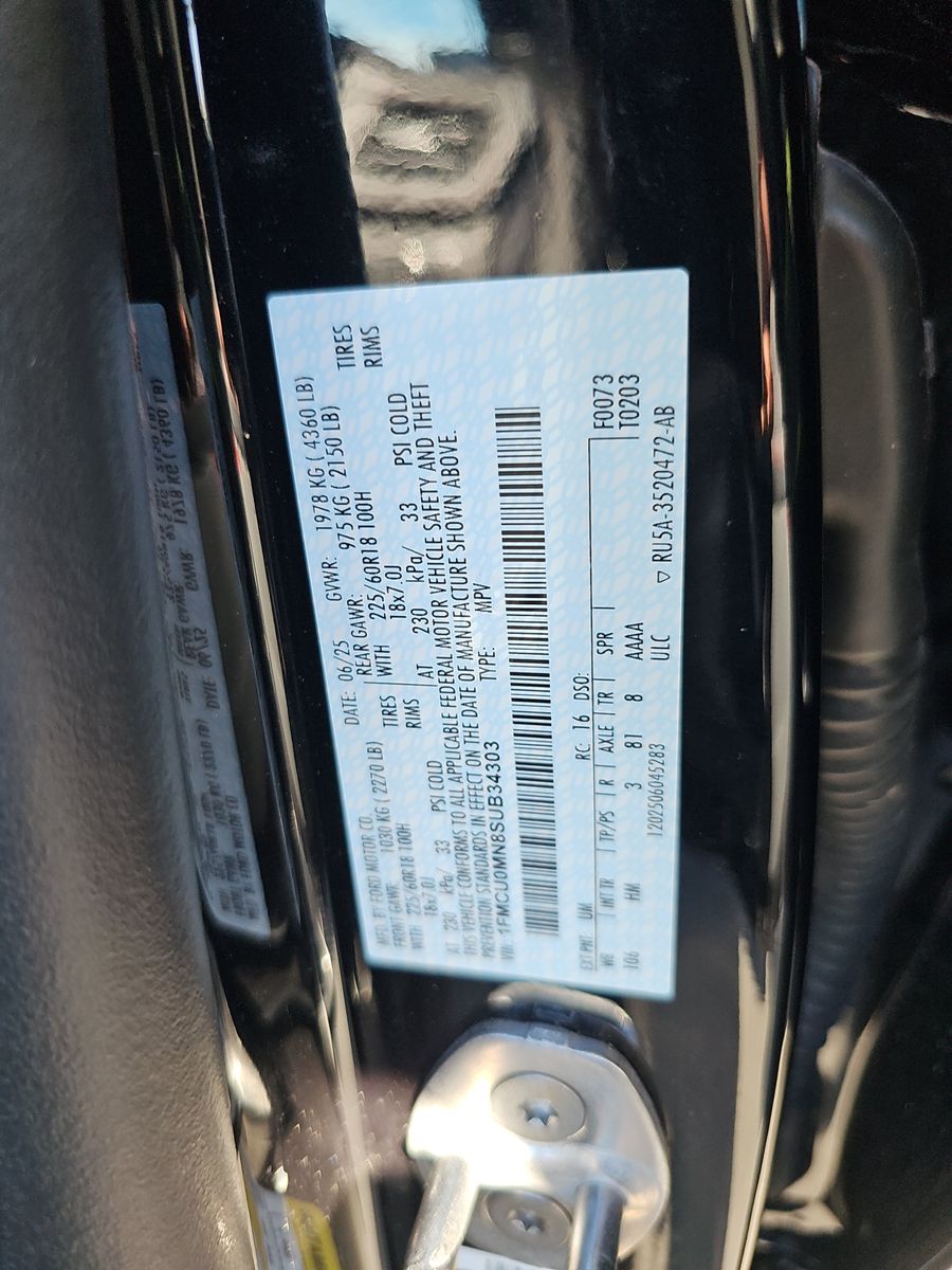 2025 Ford Escape ST-Line FWD