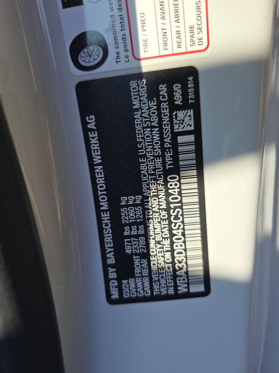 2025 BMW 4 Series 430i RWD