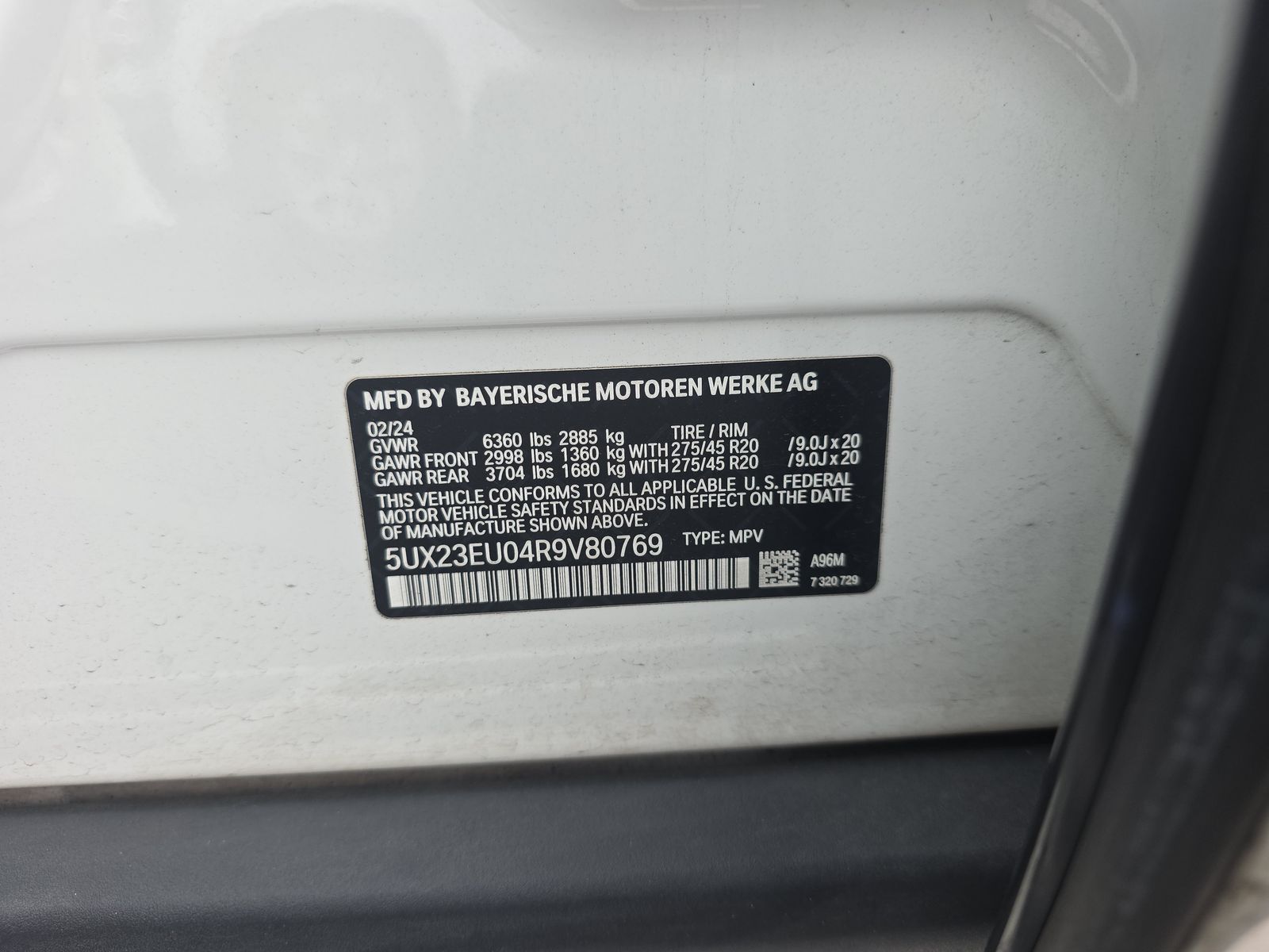 2024 BMW X5 xDrive40i AWD