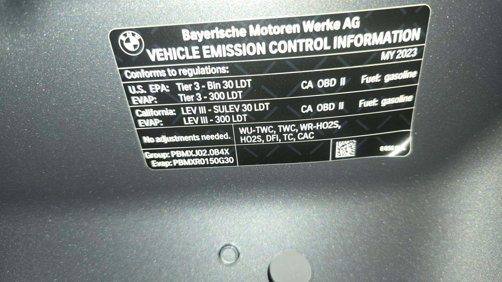 2023 BMW X3 sDrive30i RWD