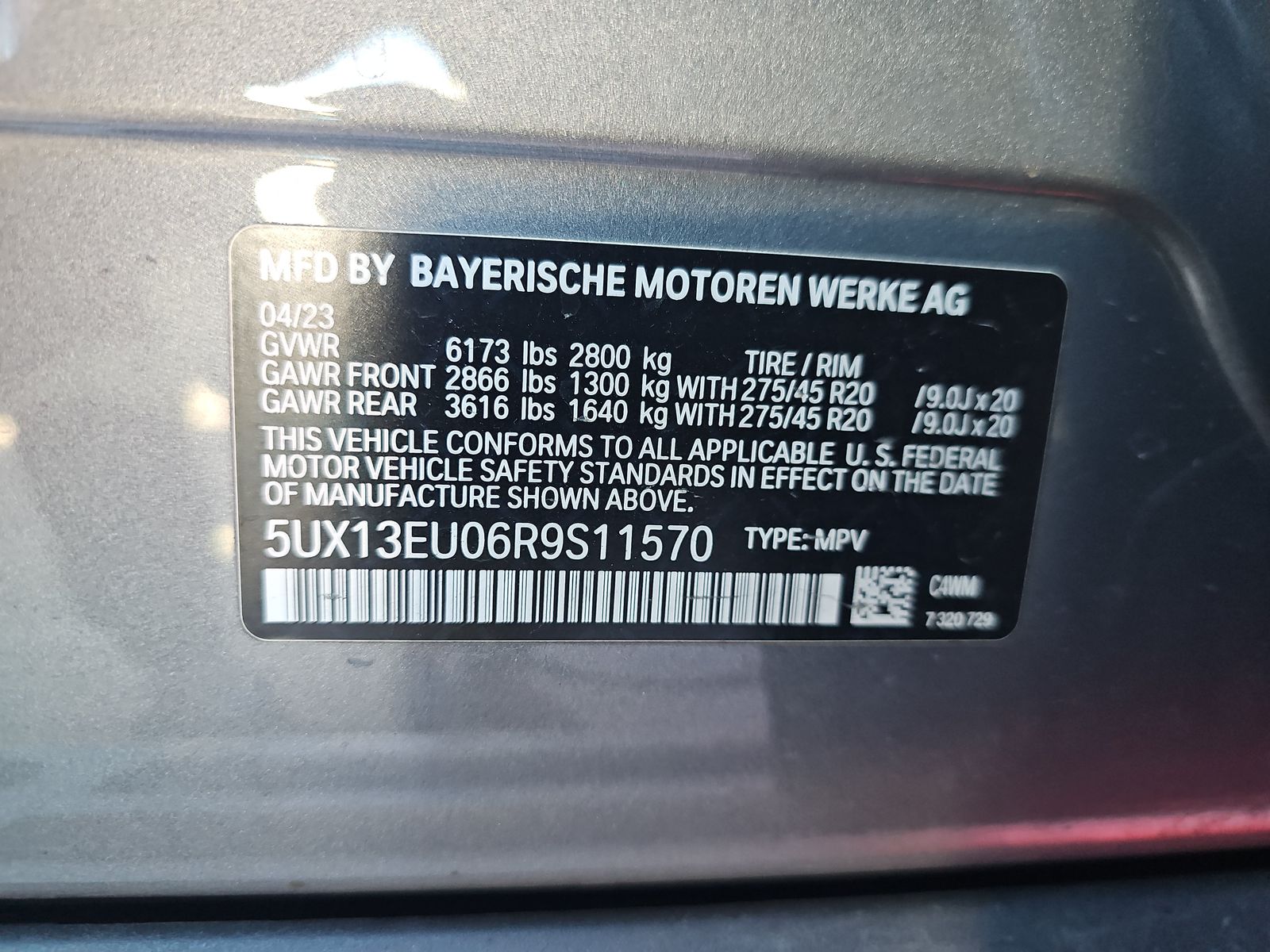 2024 BMW X5 sDrive40i RWD