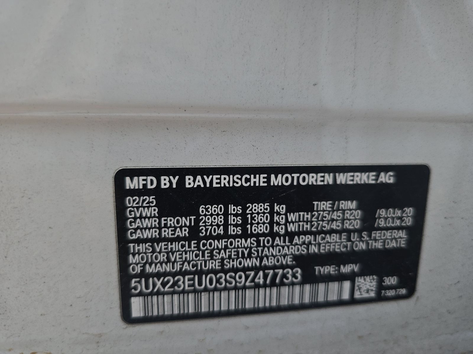 2025 BMW X5 xDrive40i AWD