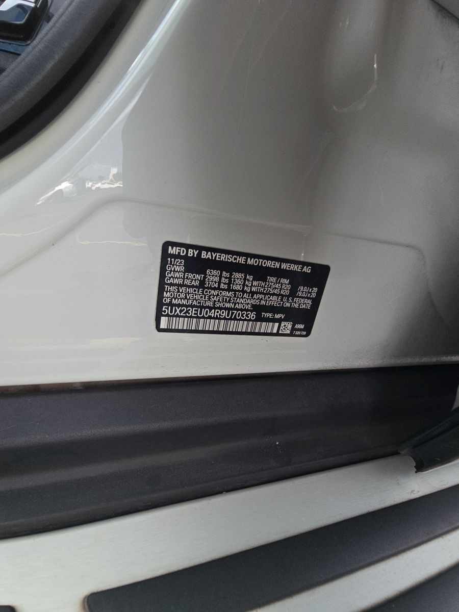 2024 BMW X5 xDrive40i AWD