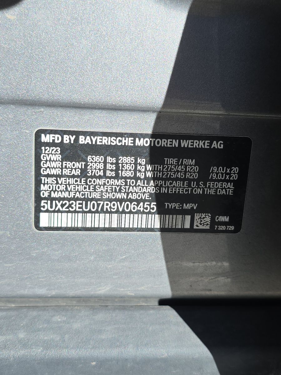 2024 BMW X5 xDrive40i AWD