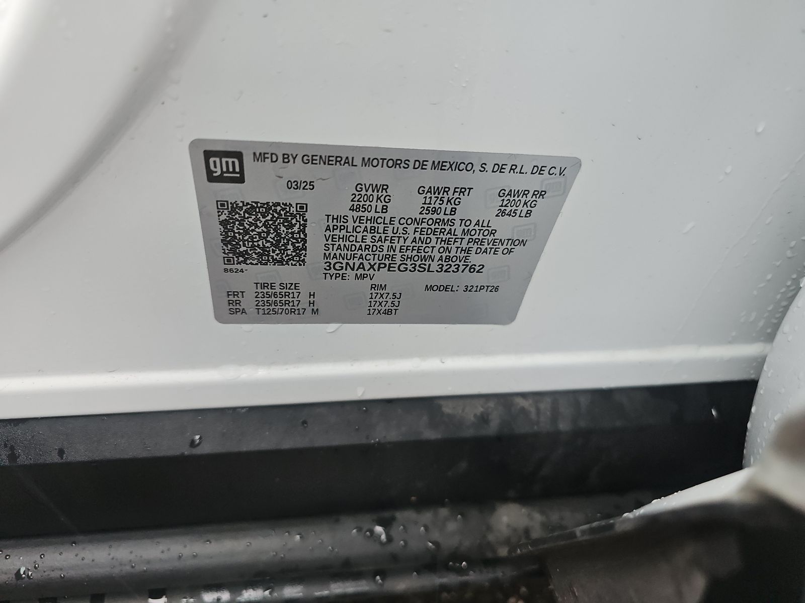 2025 Chevrolet Equinox LT AWD