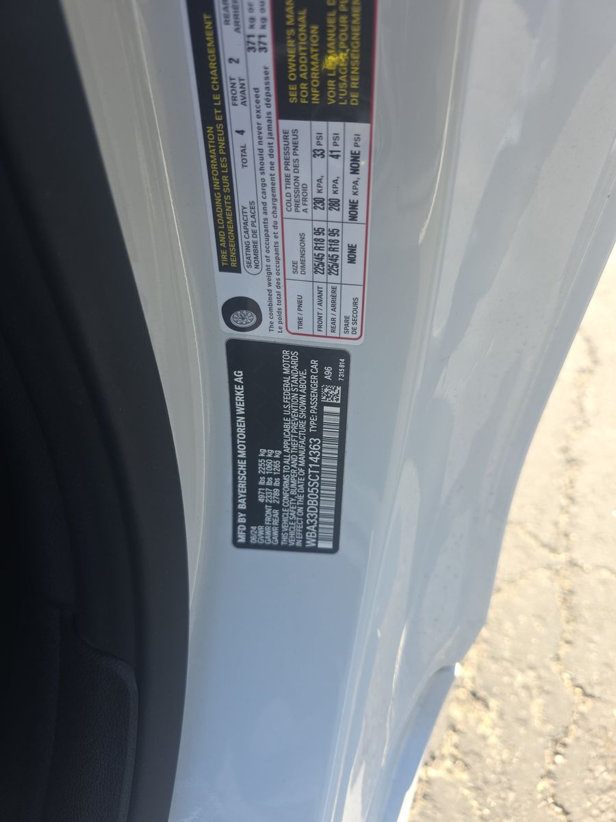 2025 BMW 4 Series 430i RWD