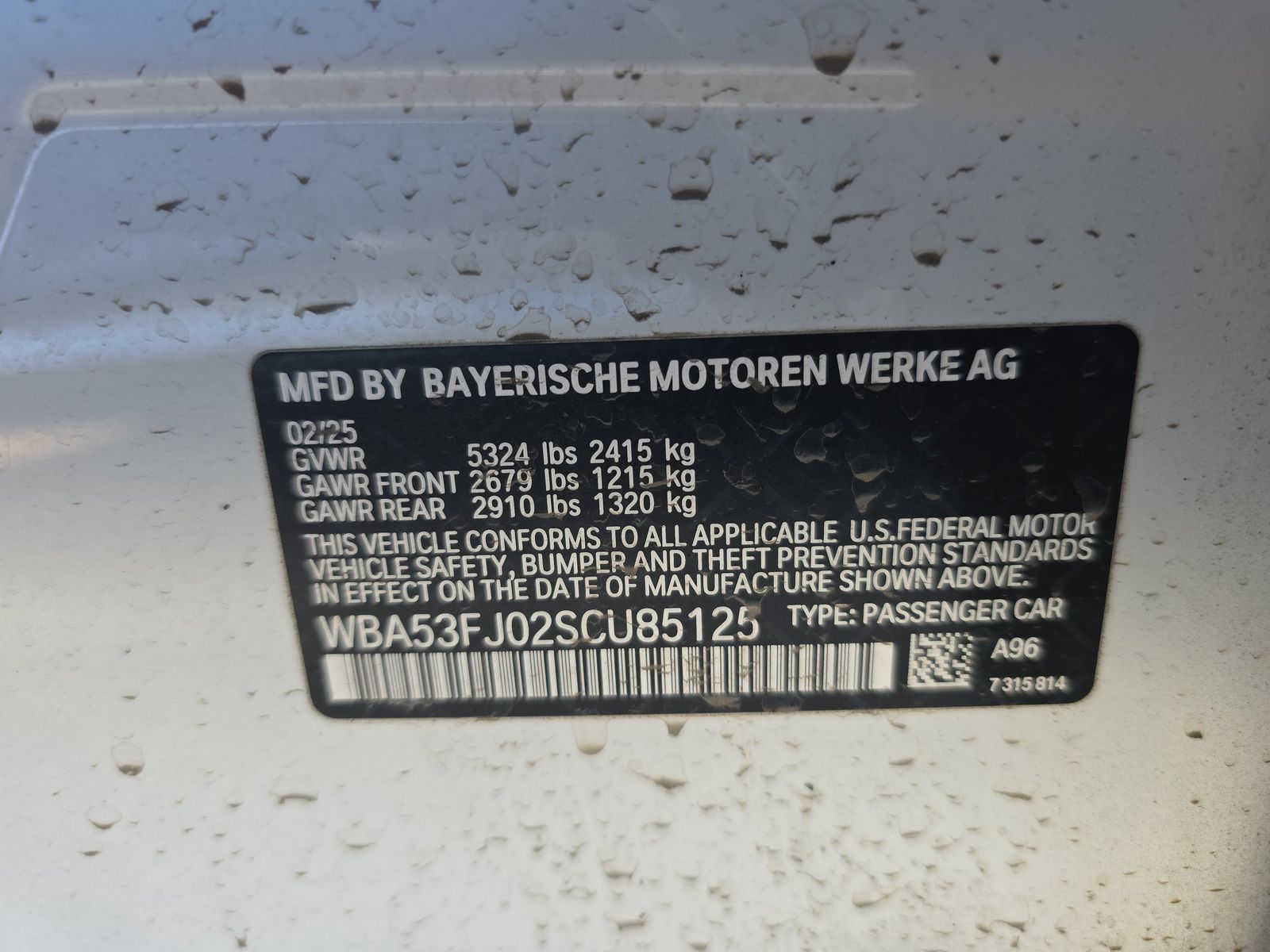 2025 BMW 5 Series 530i xDrive AWD