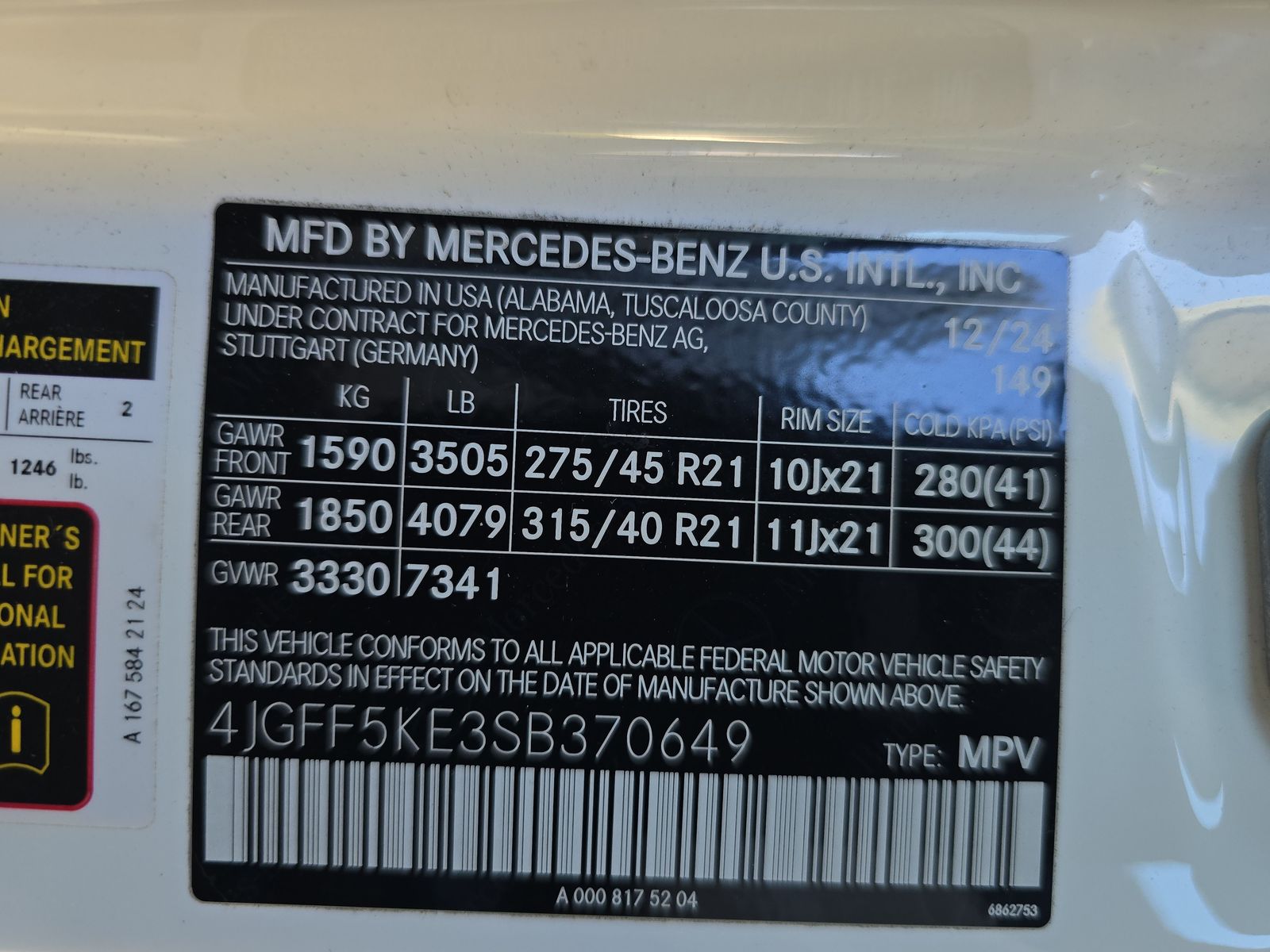 2025 Mercedes-Benz GLS GLS 450 AWD