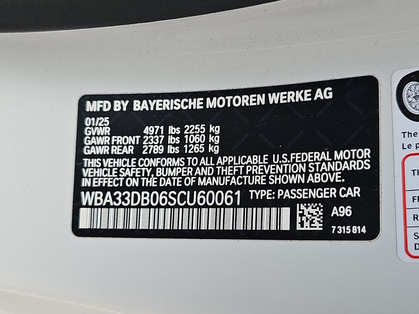 2025 BMW 4 Series 430i RWD