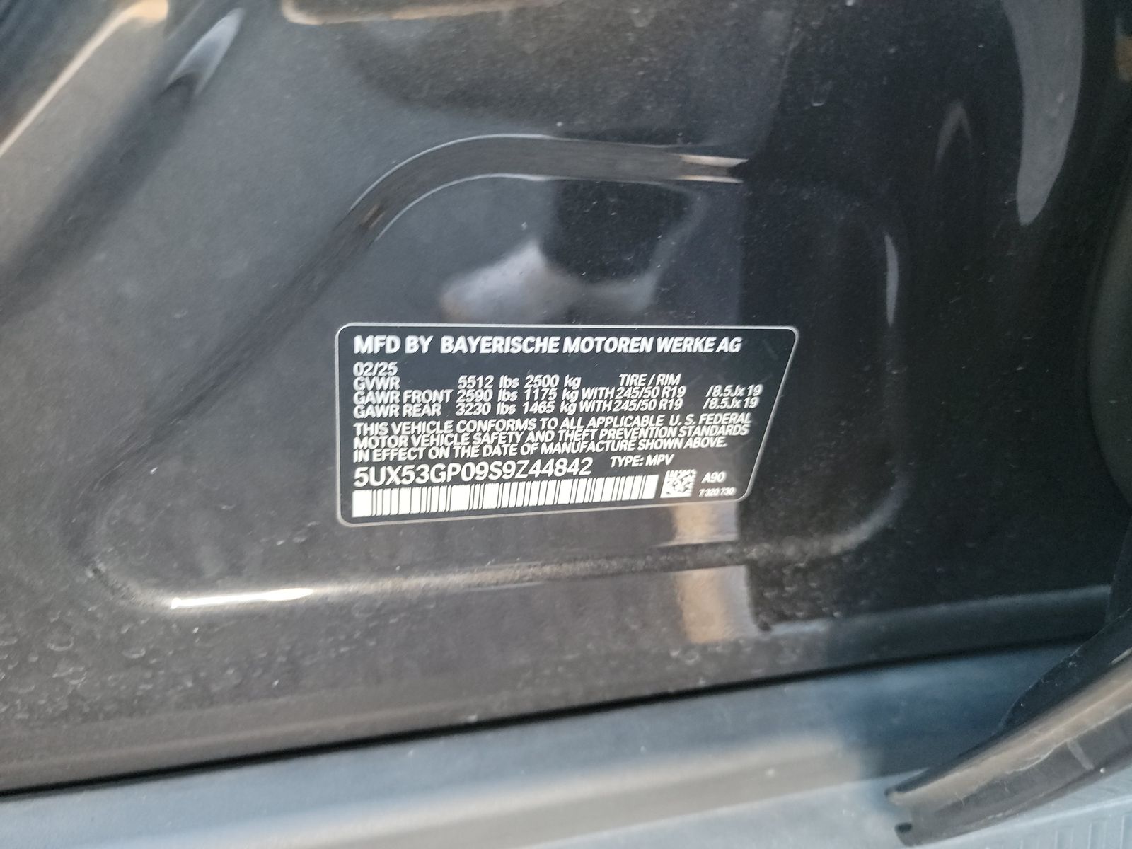 2025 BMW X3 xDrive30i AWD