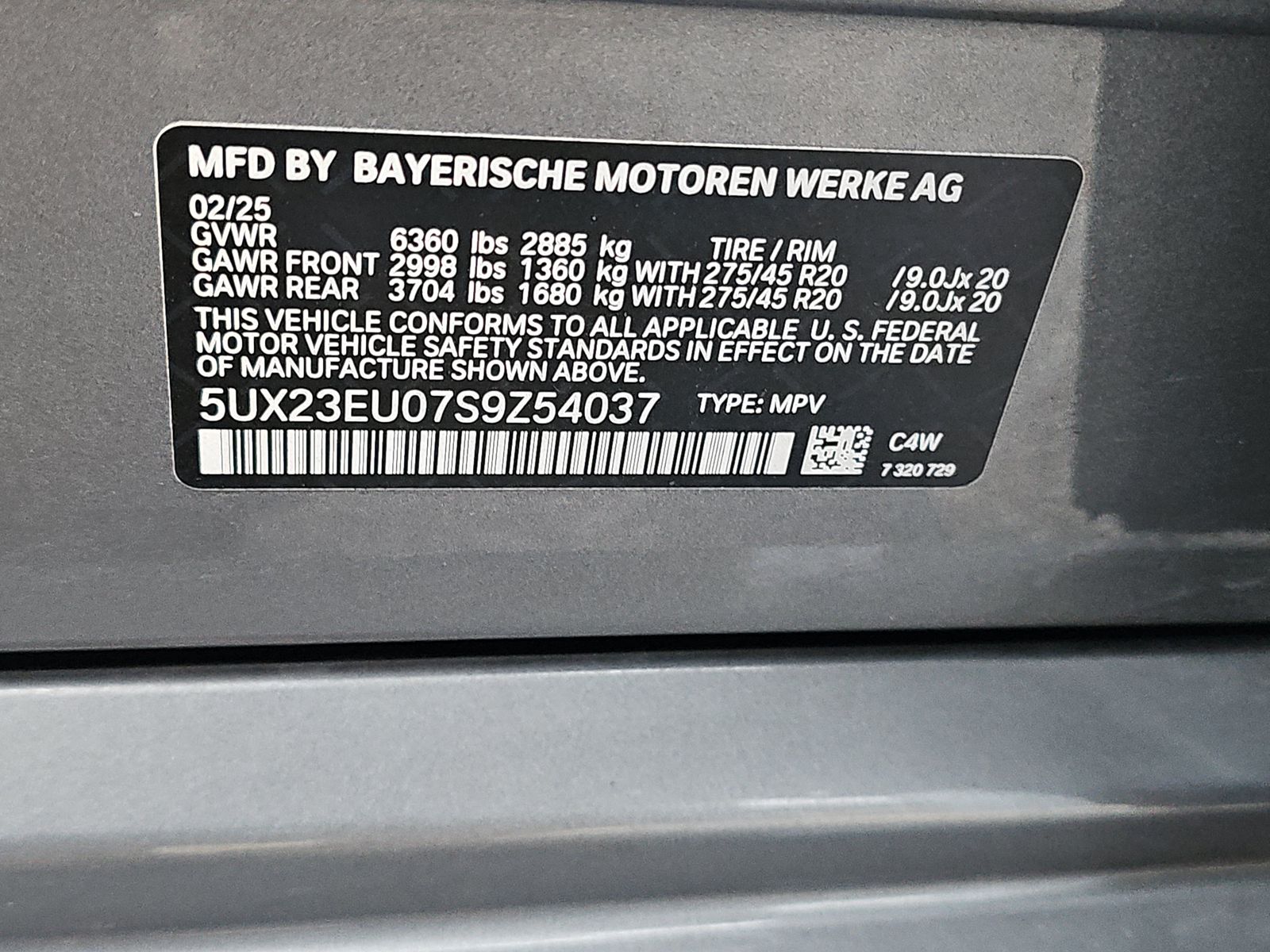 2025 BMW X5 xDrive40i AWD