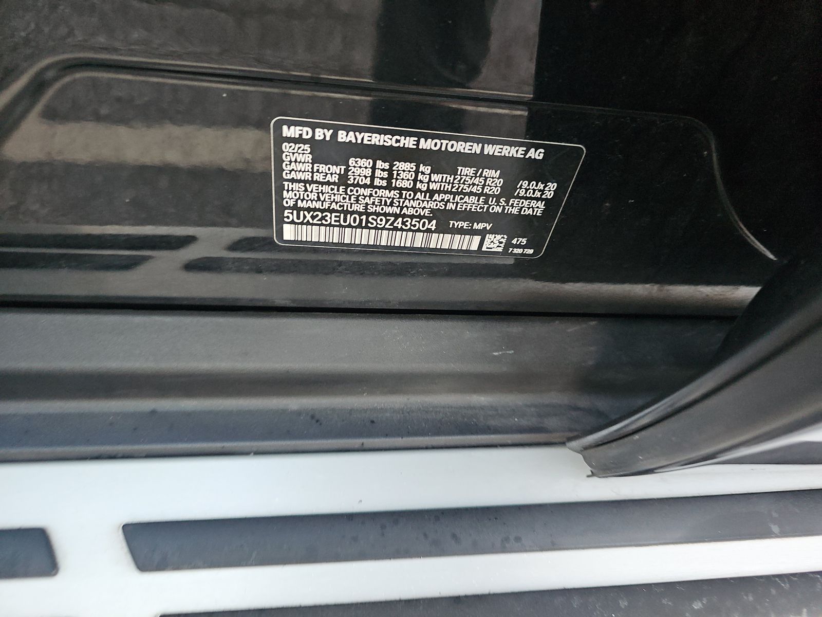 2025 BMW X5 xDrive40i AWD