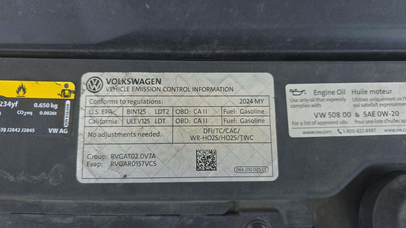 2024 Volkswagen Atlas 2.0T SE AWD