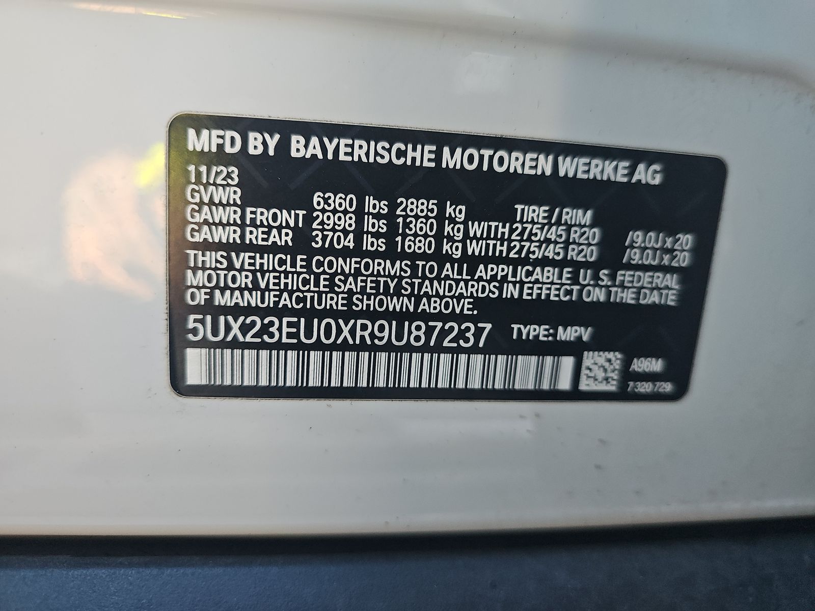 2024 BMW X5 xDrive40i AWD
