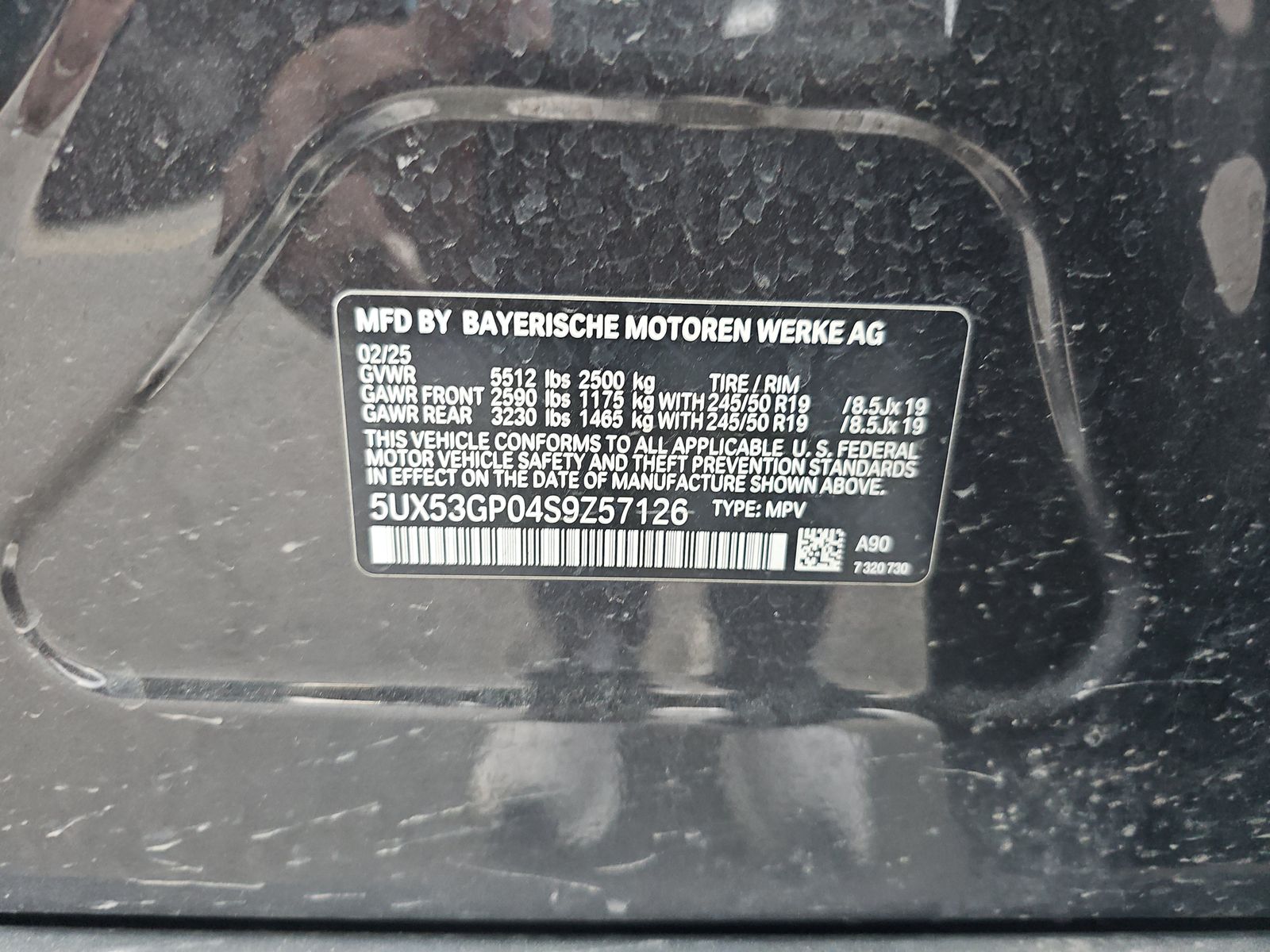 2025 BMW X3 xDrive30i AWD