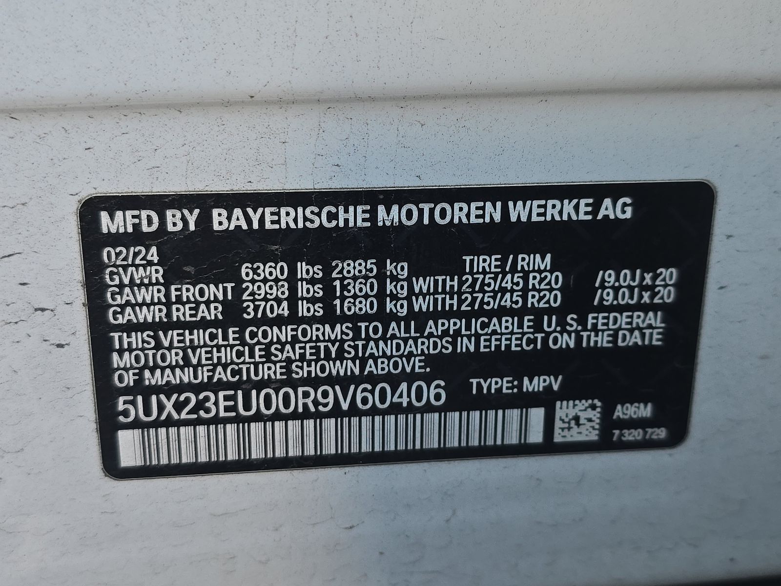 2024 BMW X5 xDrive40i AWD