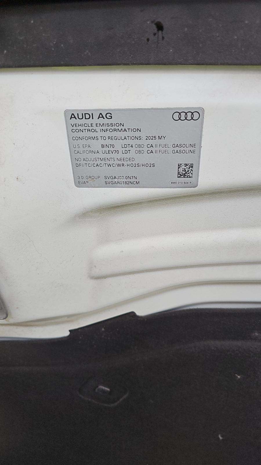 2025 Audi Q7 Premium Plus AWD