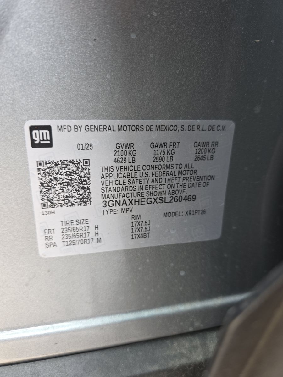 2025 Chevrolet Equinox LT FWD