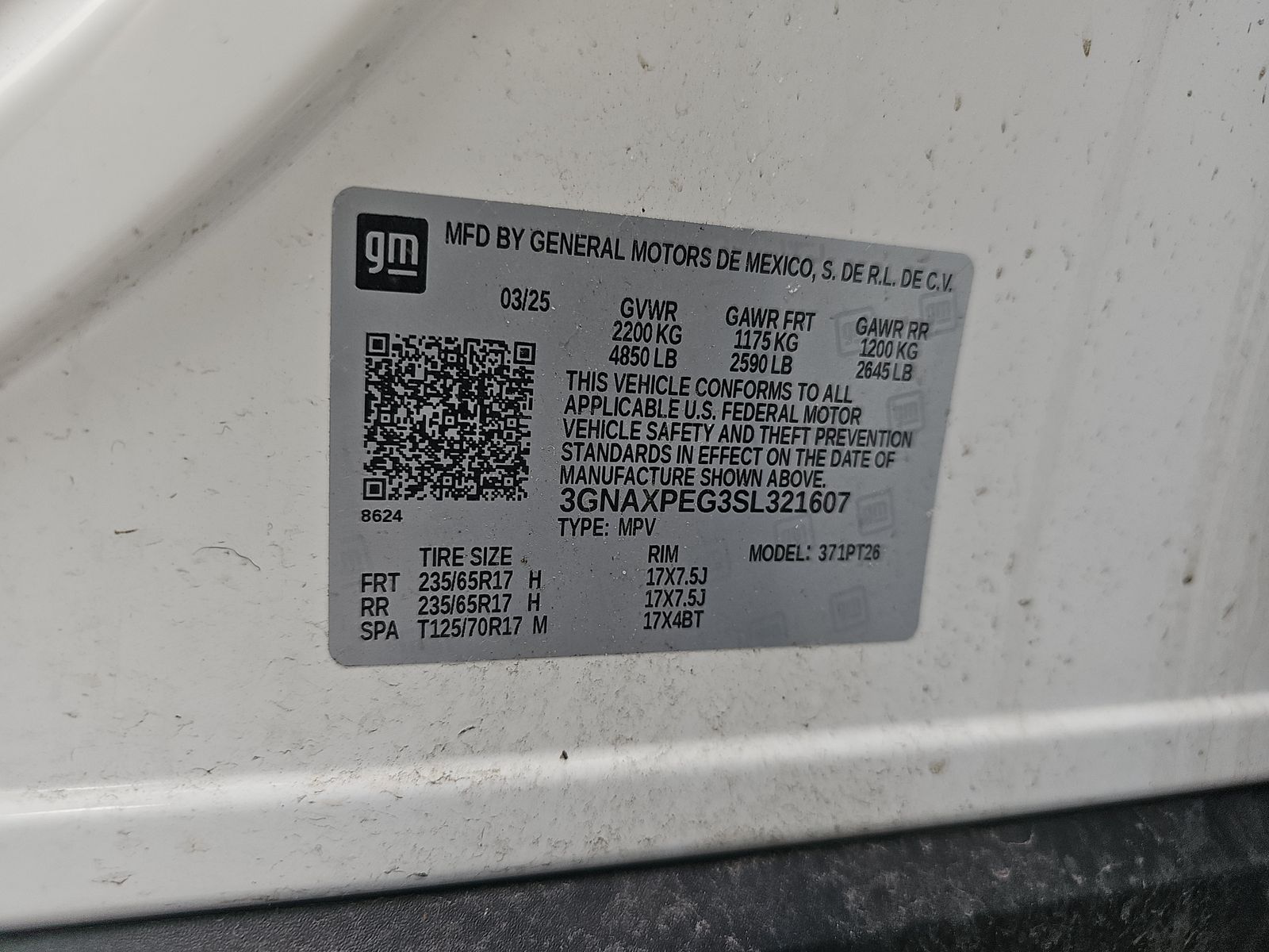 2025 Chevrolet Equinox LT AWD