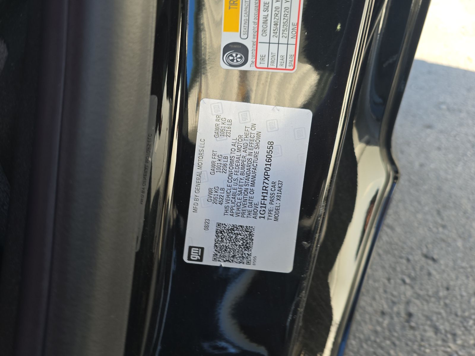 2023 Chevrolet Camaro 2SS RWD