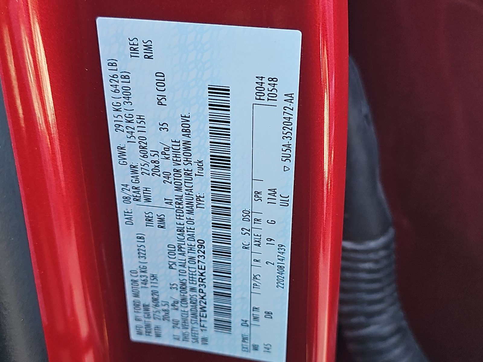 2024 Ford F-150 STX RWD