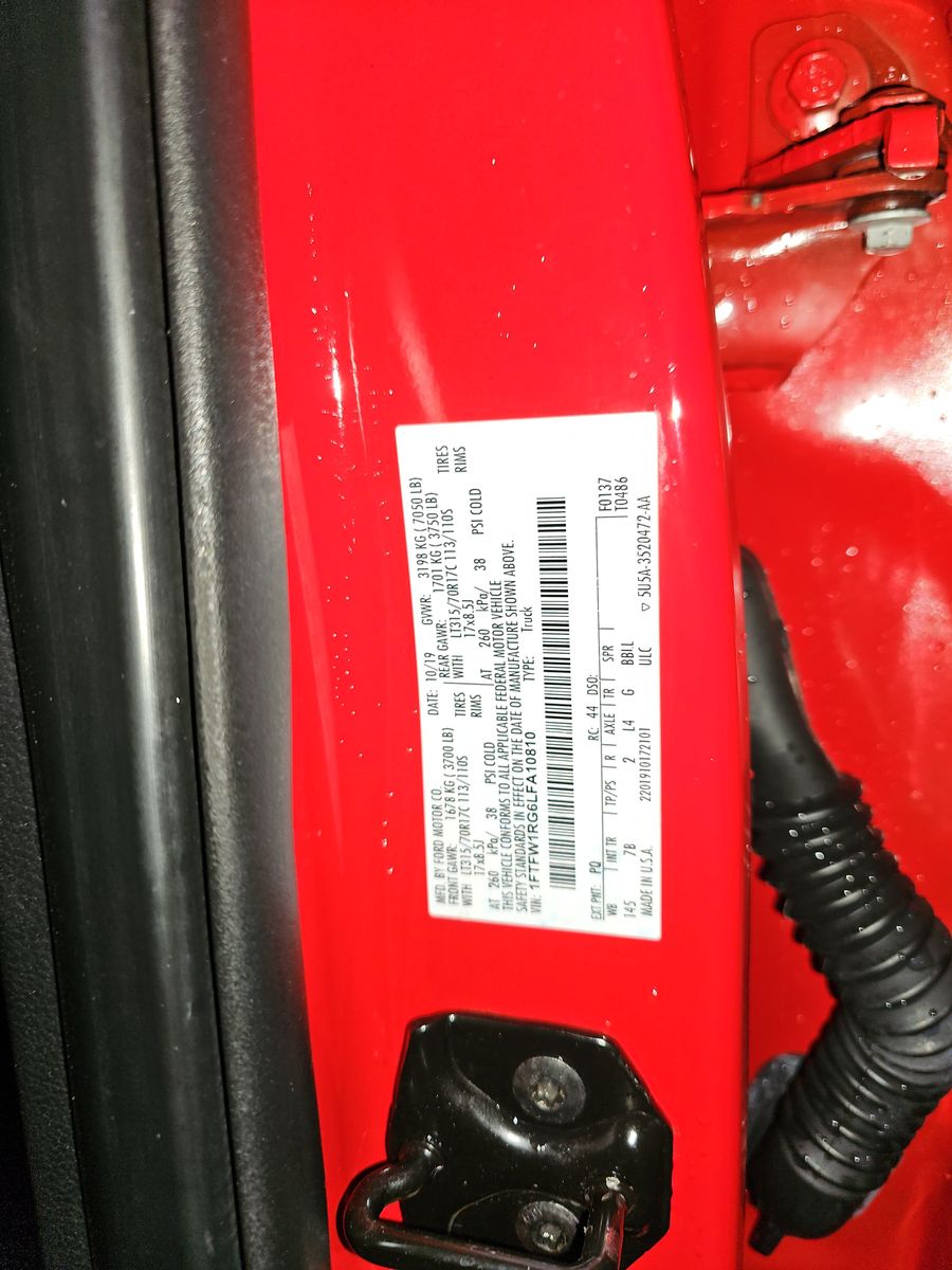 2020 Ford F-150 Raptor AWD