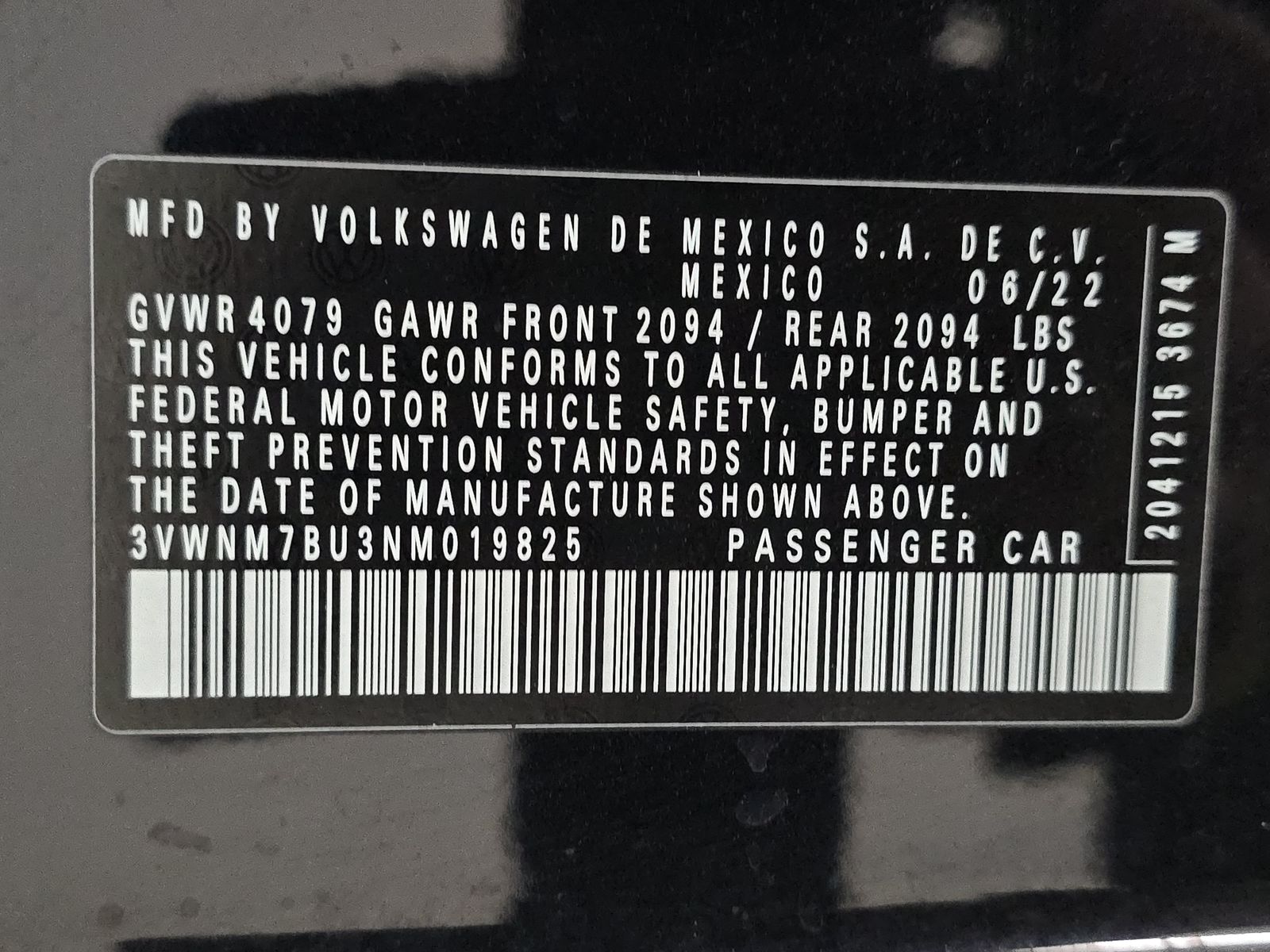 2022 Volkswagen Jetta 1.5T S FWD