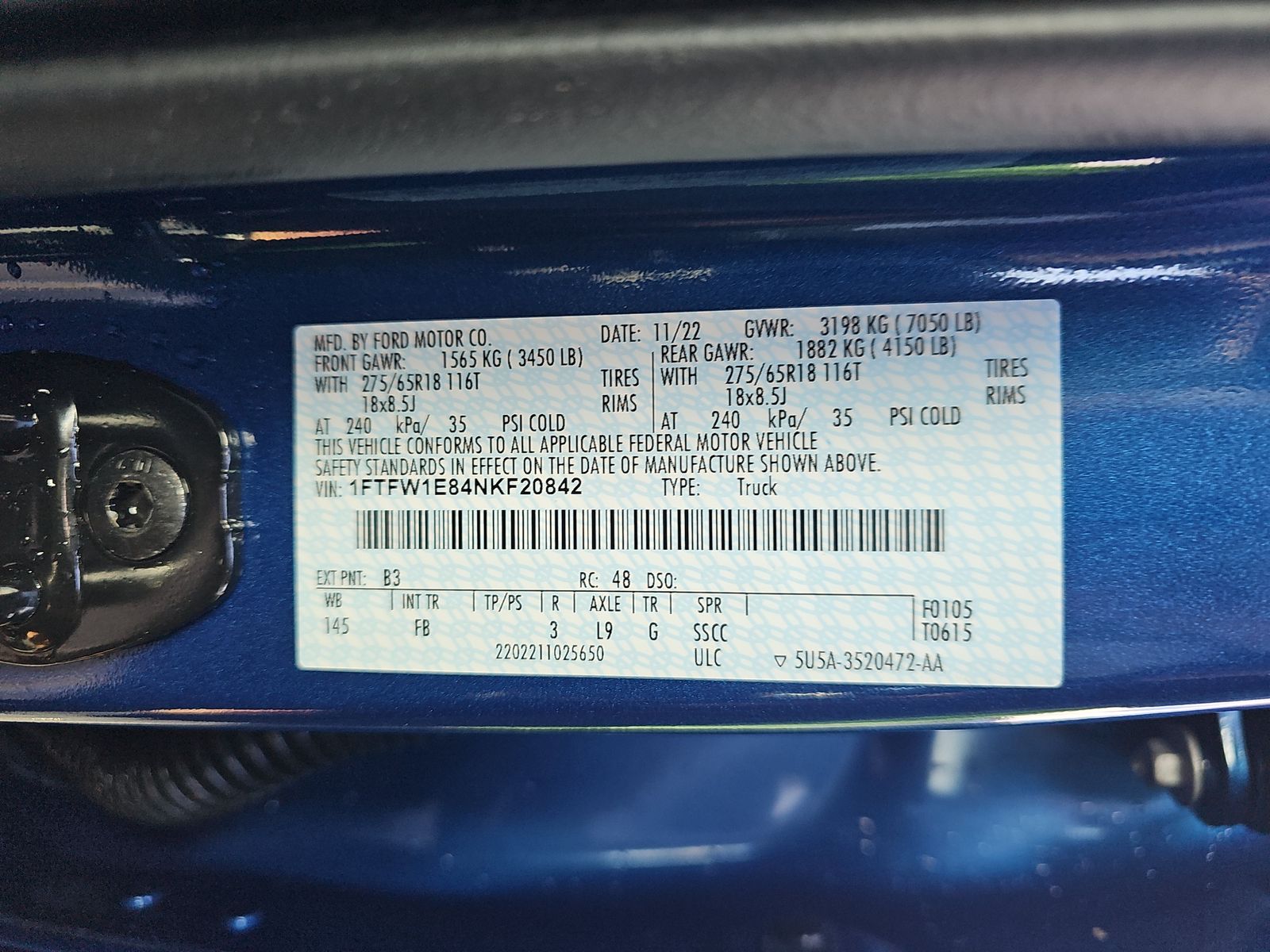 2022 Ford F-150 XLT AWD