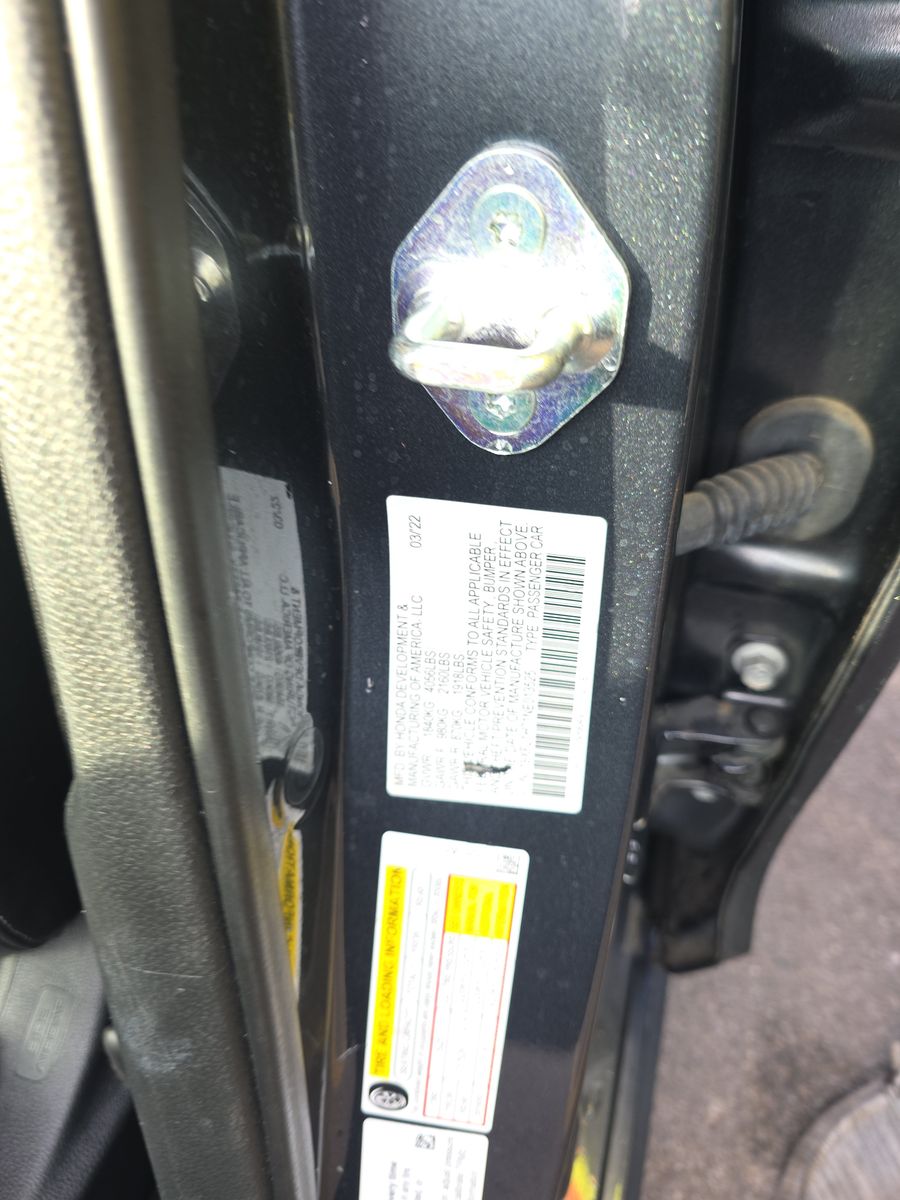 2022 Honda Civic EX-L FWD