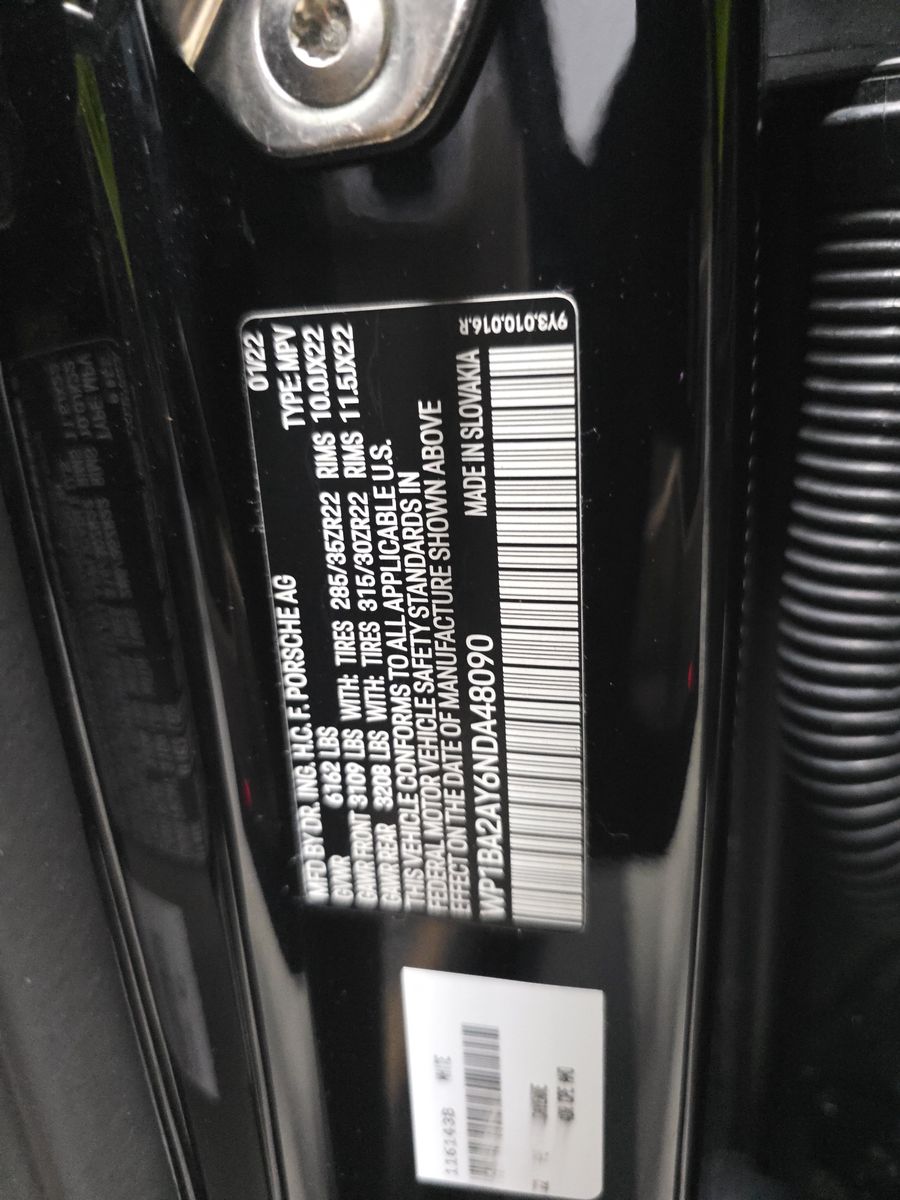 2022 Porsche Cayenne Base AWD