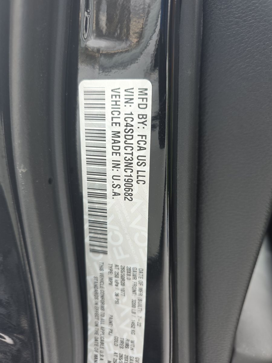 2022 Dodge Durango R/T AWD