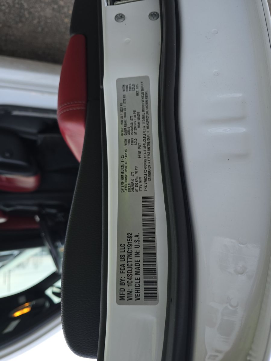 2022 Dodge Durango R/T AWD