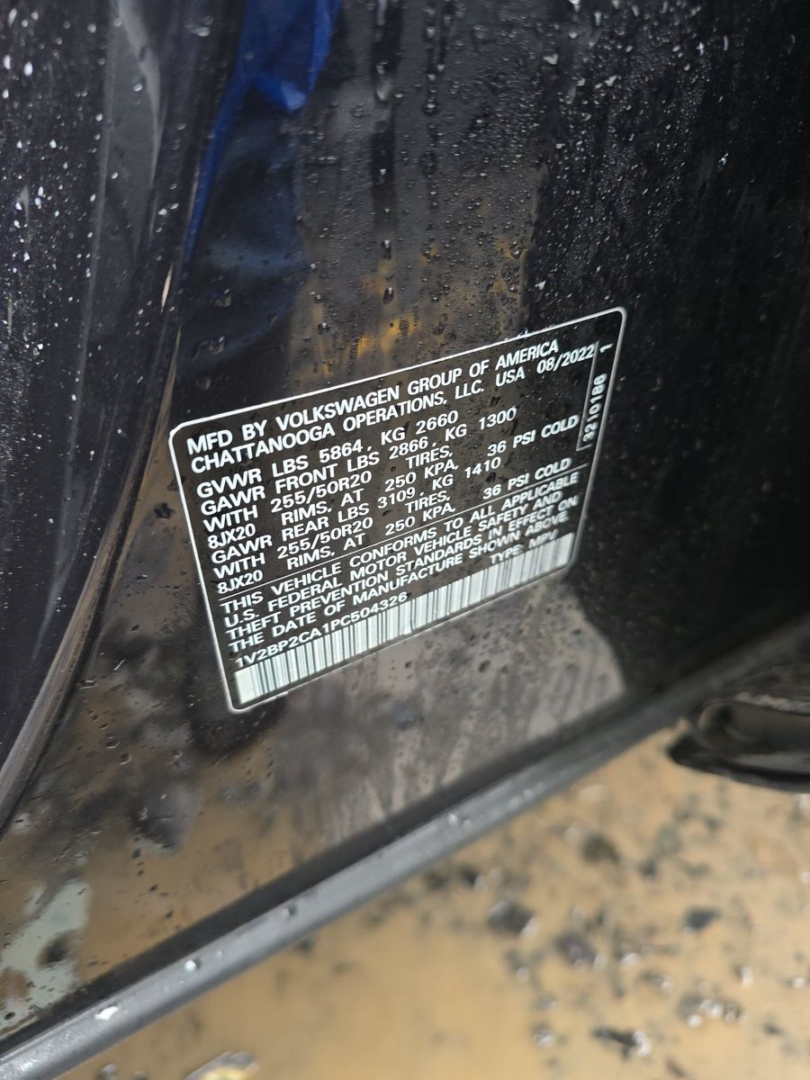 2023 Volkswagen Atlas 2.0T SEL AWD