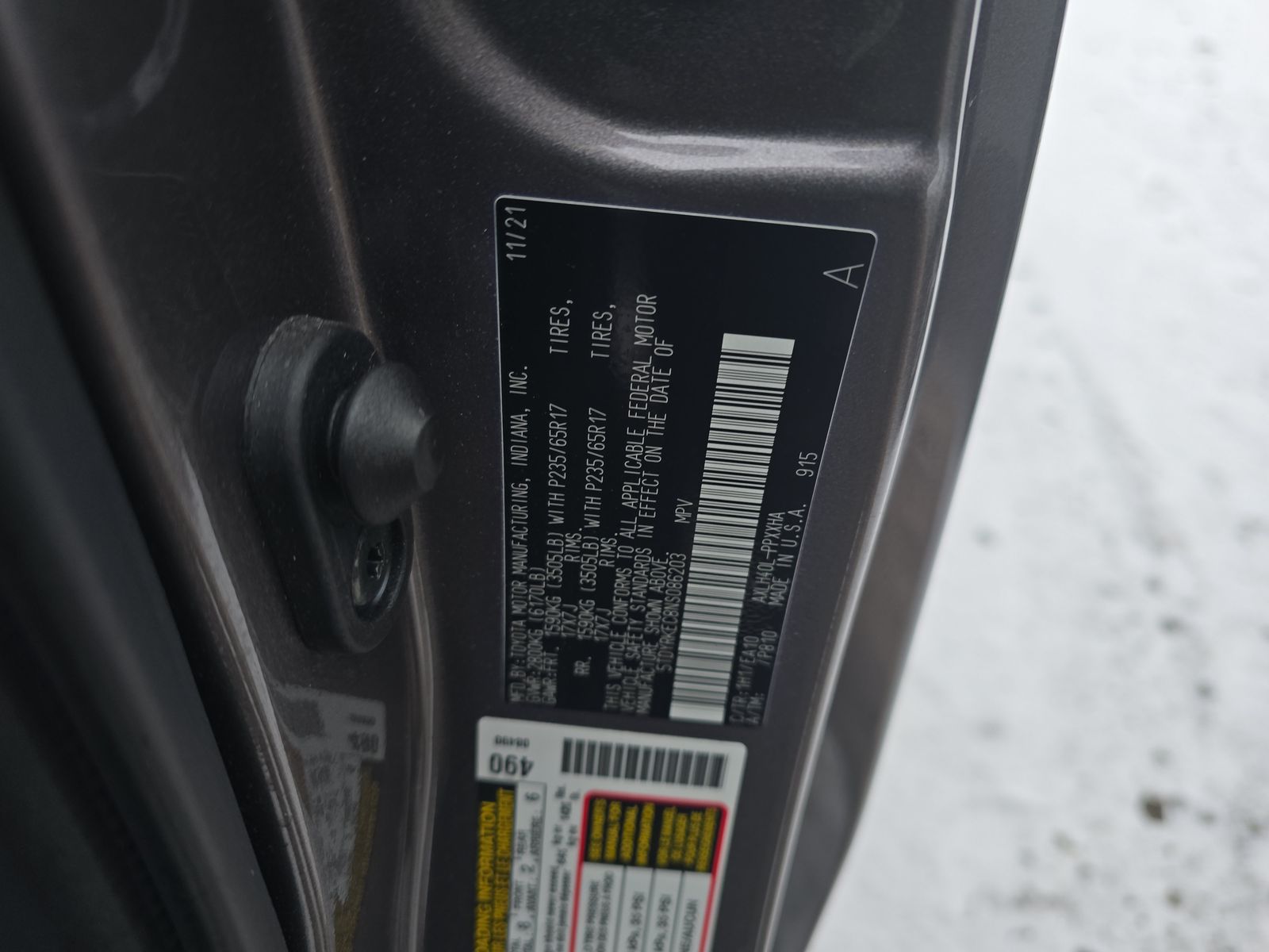 2022 Toyota Sienna XLE FWD