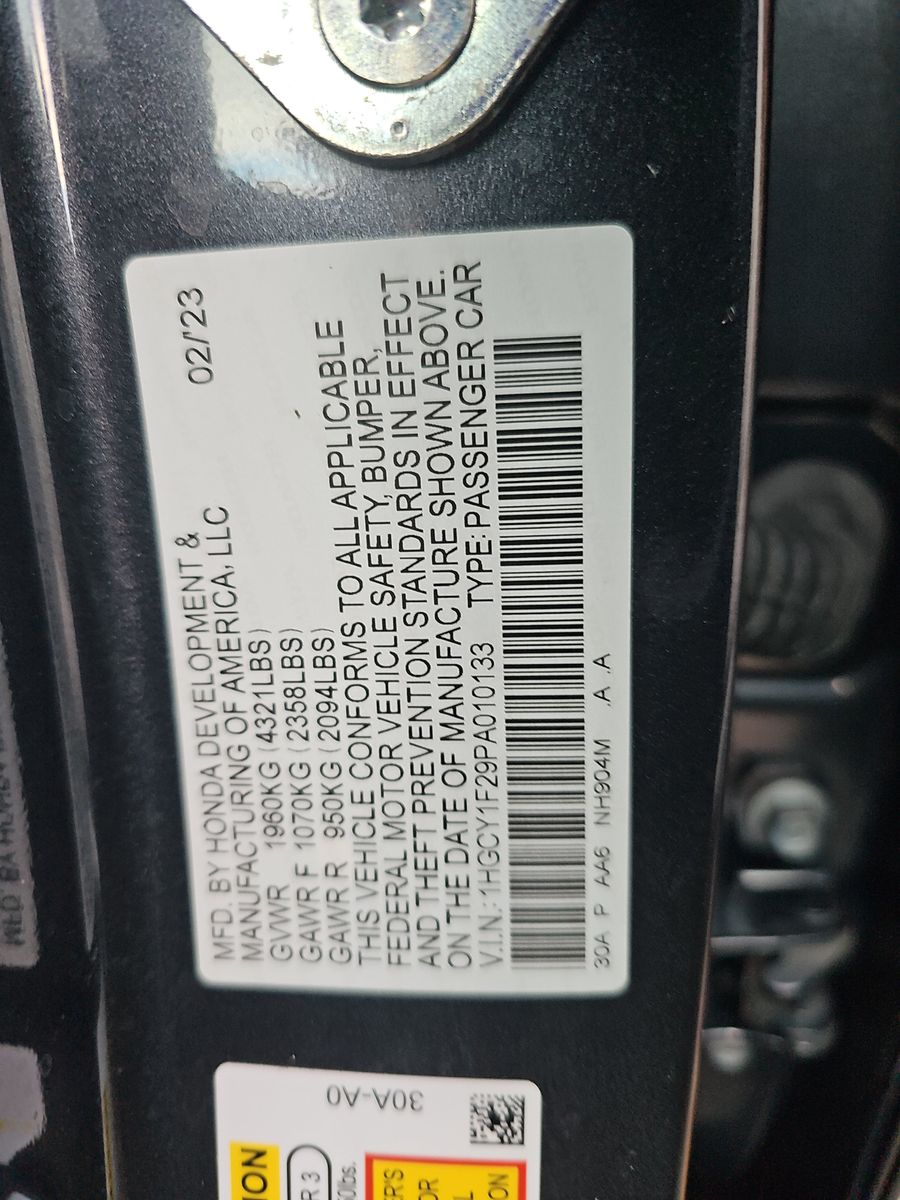 2023 Honda Accord LX FWD