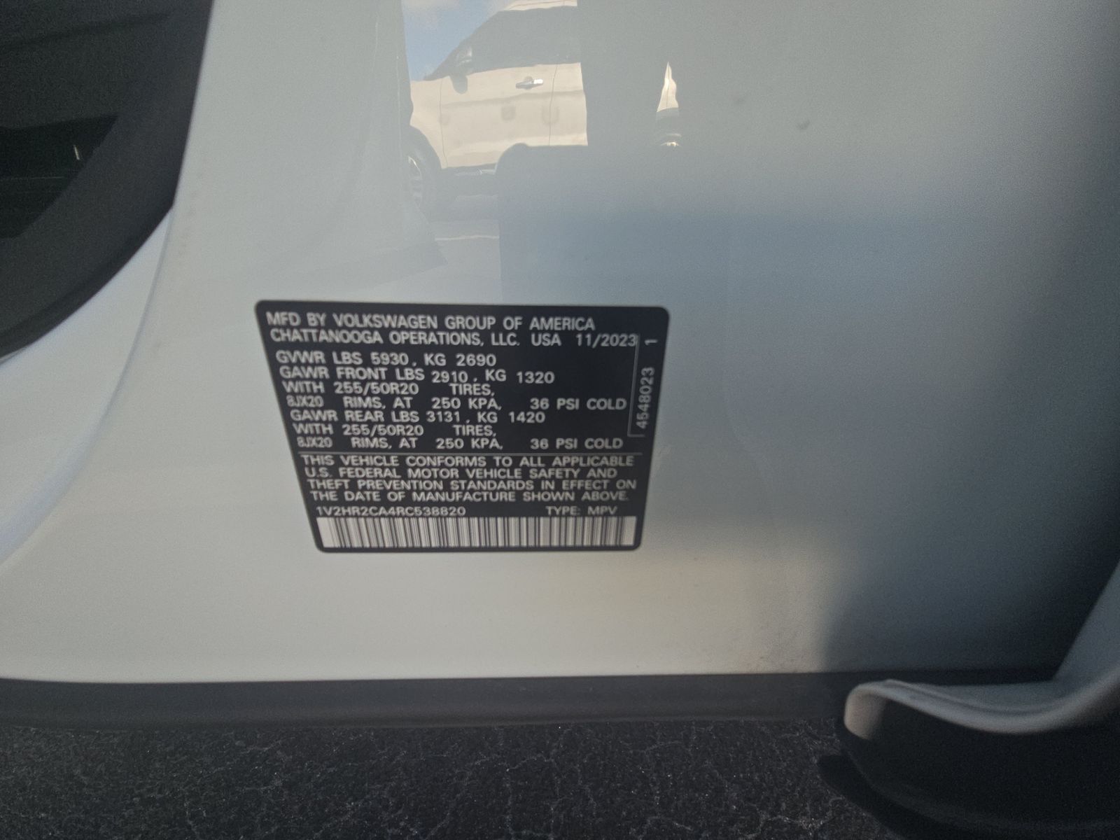 2024 Volkswagen Atlas 2.0T SE AWD