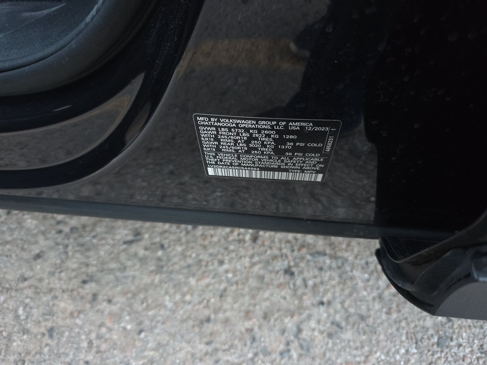 2024 Volkswagen Atlas 2.0T SE FWD