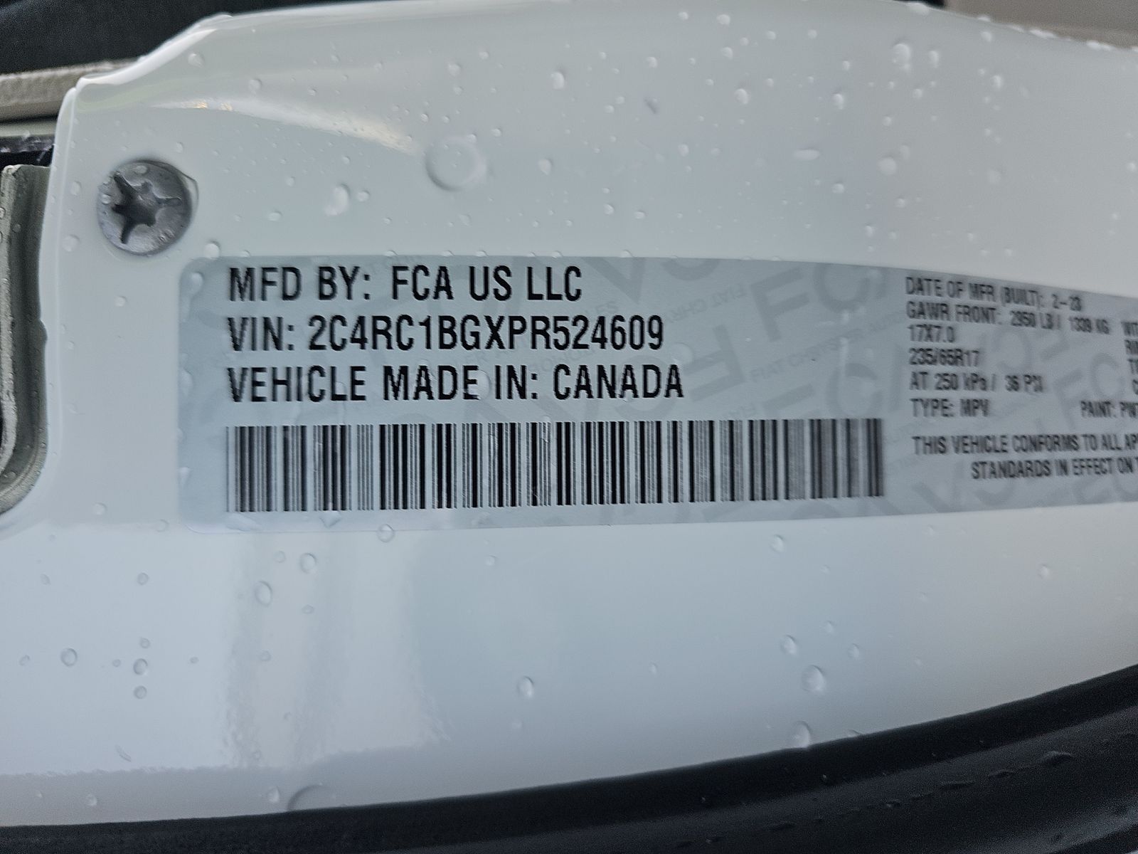 2023 Chrysler Pacifica Touring L FWD