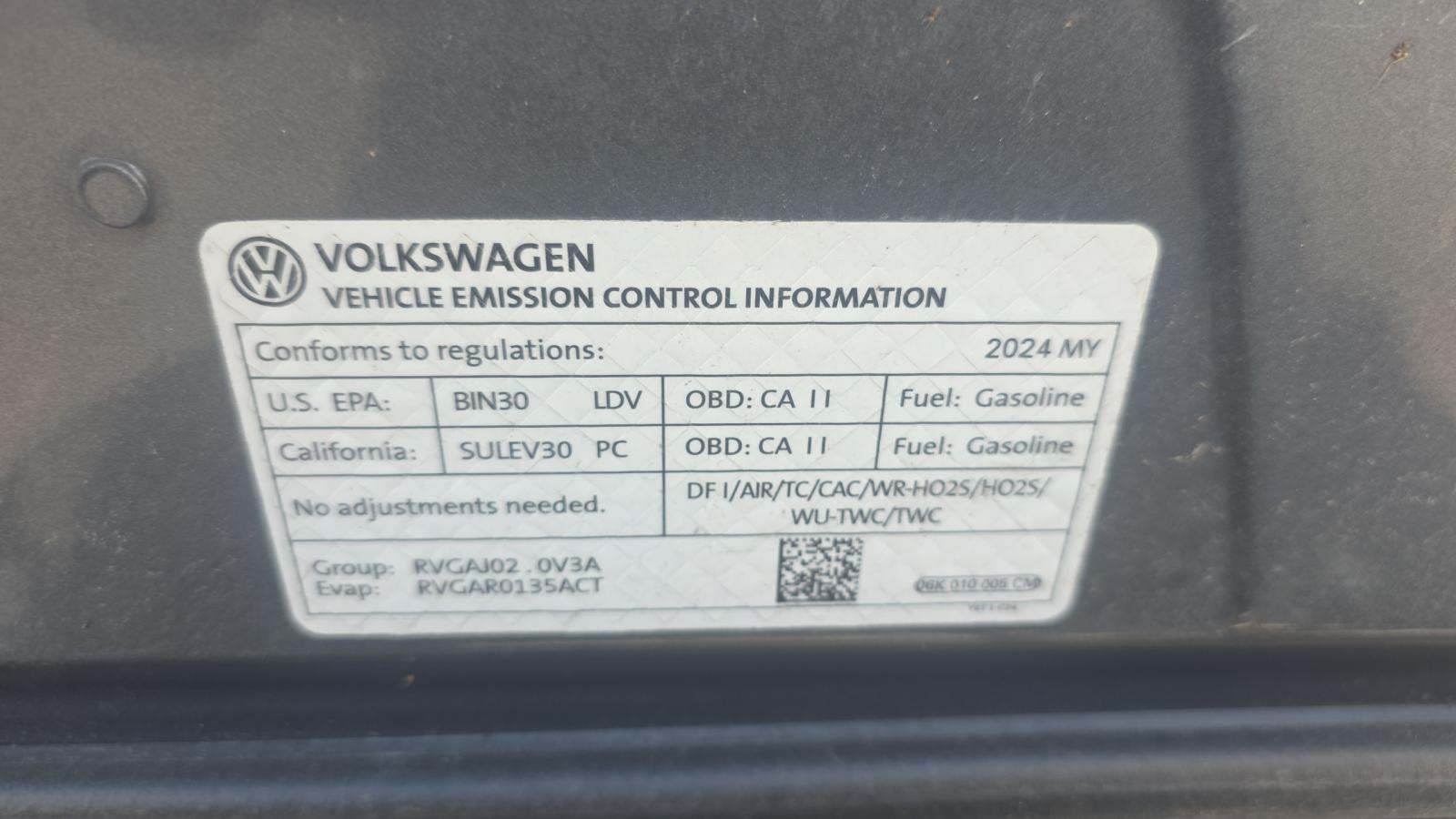 2024 Volkswagen Tiguan 2.0T Wolfsburg Edition FWD