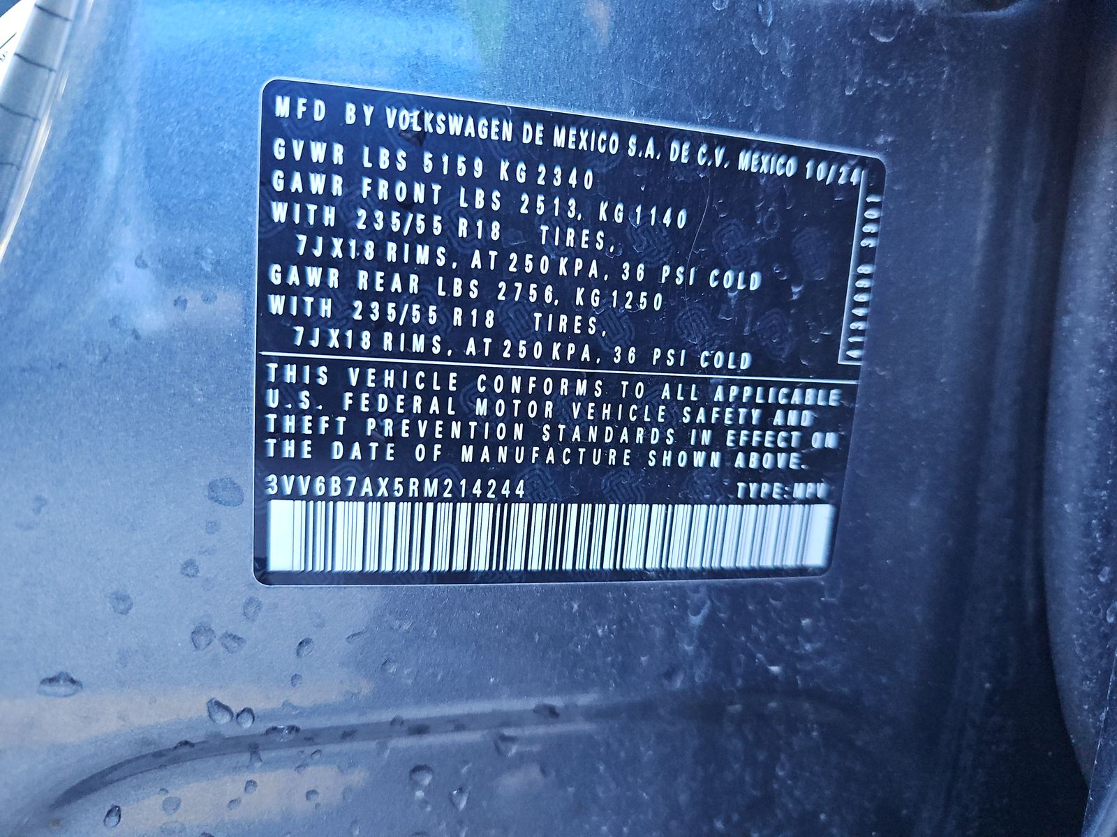 2024 Volkswagen Tiguan 2.0T Wolfsburg Edition FWD