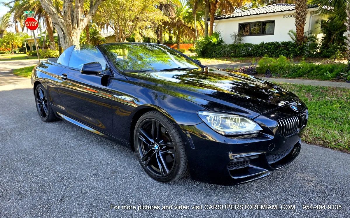 2014 BMW 6 Series Convertible 650i M SPORT LINE