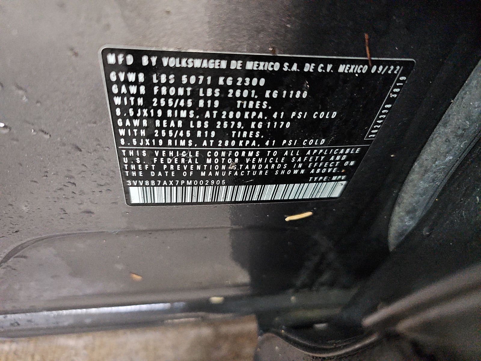 2023 Volkswagen Tiguan 2.0T SE R-Line Black AWD