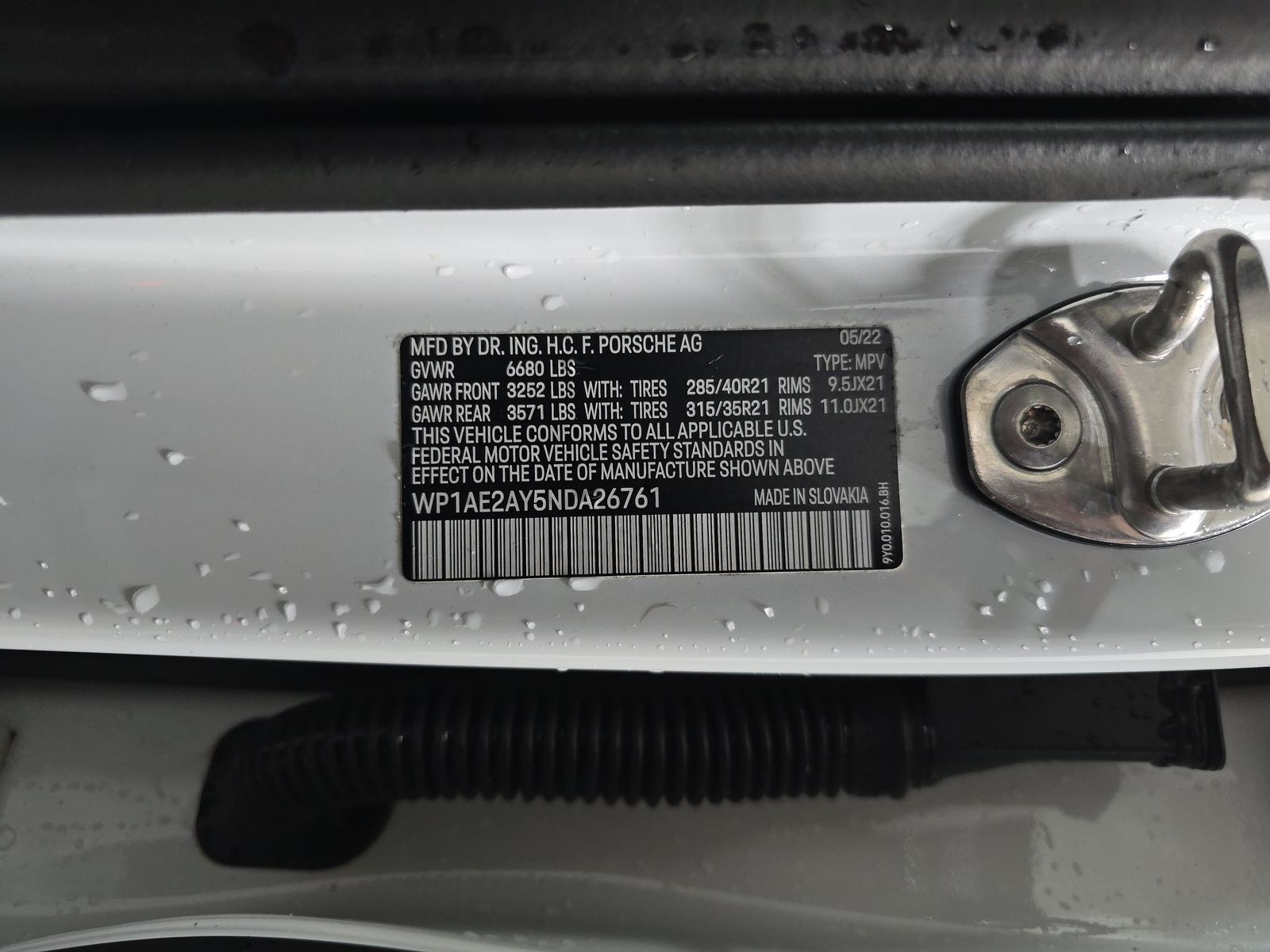 2022 Porsche Cayenne E-Hybrid AWD