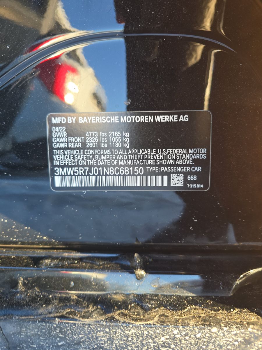 2022 BMW 3 Series 330i xDrive AWD