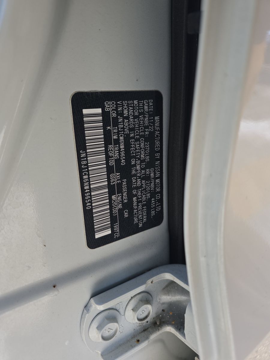 2022 Nissan Rogue Sport SL AWD