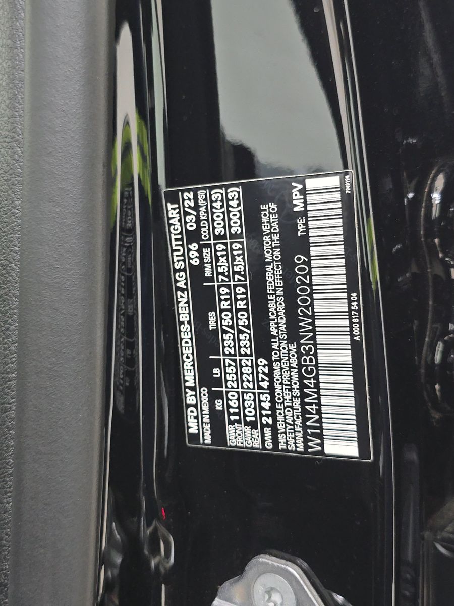 2022 Mercedes-Benz GLB GLB 250 FWD